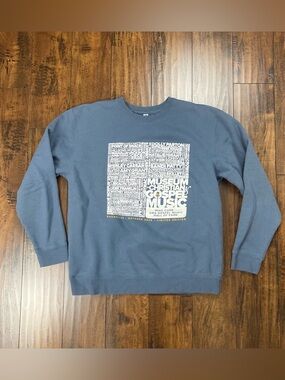 MUSEUM OF CHRISTIAN & GOSPEL MUSIC Crewneck Sweatshirt Limited Edition Sz LARGE